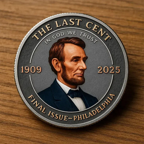 The Last Penny 2025 – Final Lincoln Cent Commemorative Coin