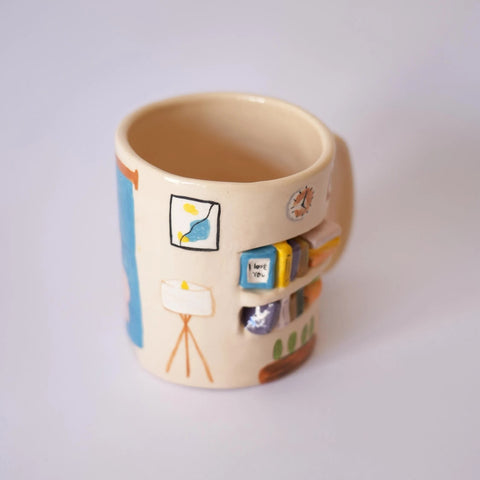 3D Book Nook Mug