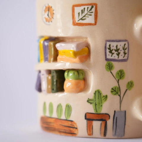 3D Book Nook Mug