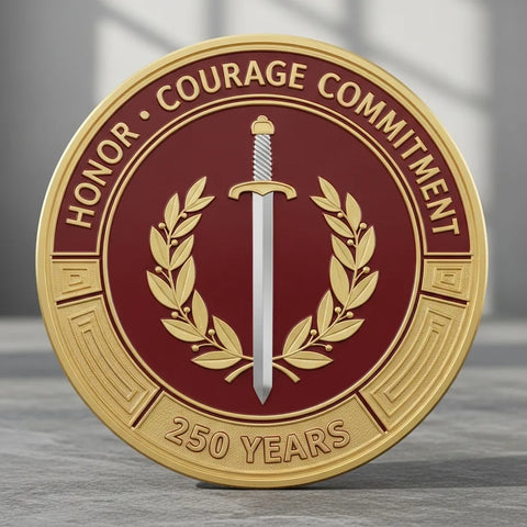 250th Anniversary Patriotic Commemorative Coin