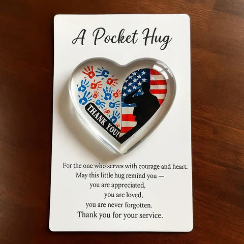 Military Pocket Hug