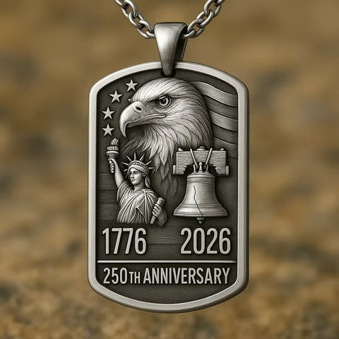 Liberty Necklace Celebrate 250 Years of Freedom and Pride