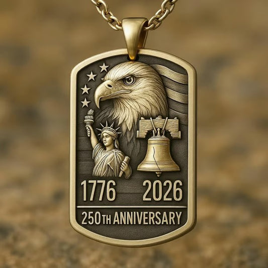 Liberty Necklace Celebrate 250 Years of Freedom and Pride
