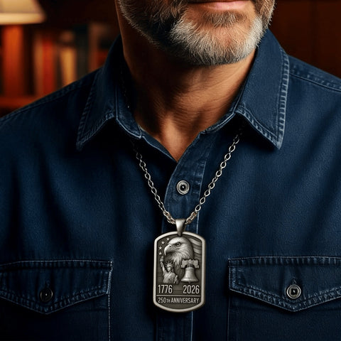 Liberty Necklace Celebrate 250 Years of Freedom and Pride
