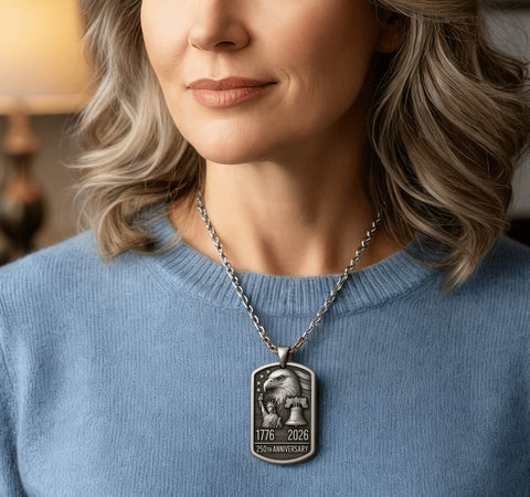 Liberty Necklace Celebrate 250 Years of Freedom and Pride