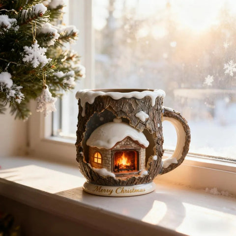 Christmas Themed Festive Ceramic Mug