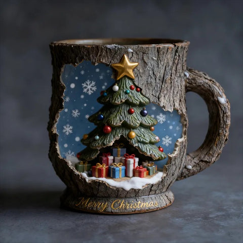 Christmas Themed Festive Ceramic Mug