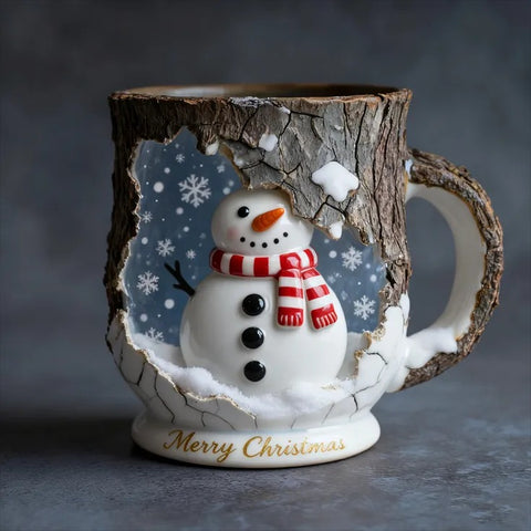 Christmas Themed Festive Ceramic Mug