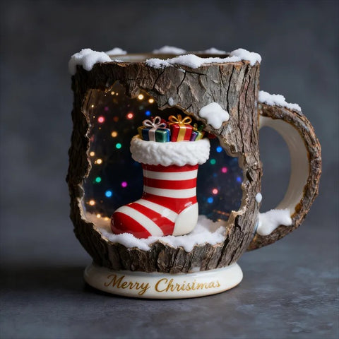 Christmas Themed Festive Ceramic Mug