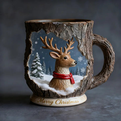 Christmas Themed Festive Ceramic Mug