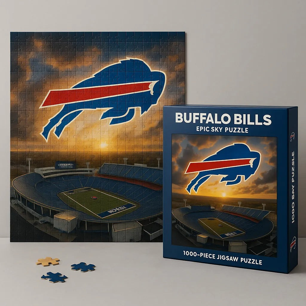 NFL Team Home Stadium Puzzle (1000 Pieces)
