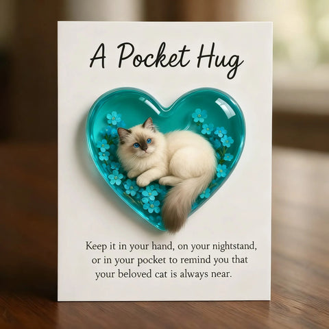 Cat Memorial Pocket Hug