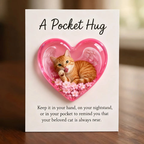 Cat Memorial Pocket Hug