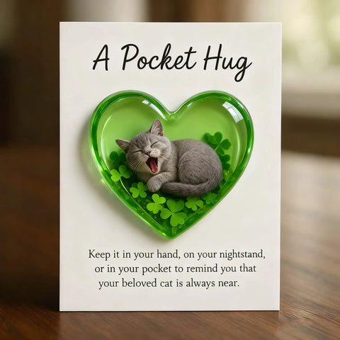 Cat Memorial Pocket Hug