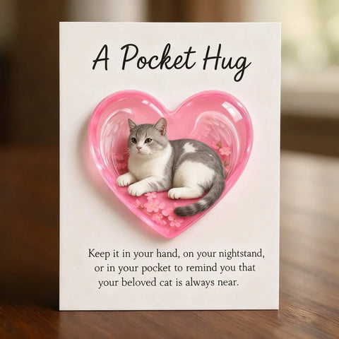 Cat Memorial Pocket Hug