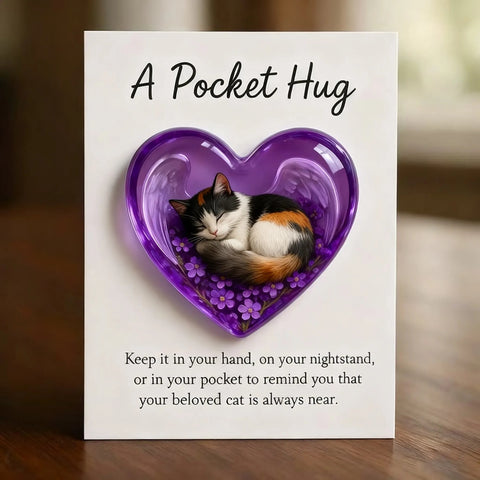 Cat Memorial Pocket Hug