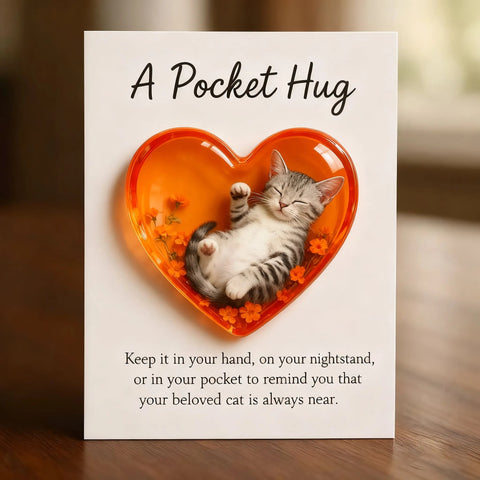 Cat Memorial Pocket Hug