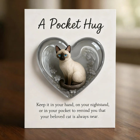 Cat Memorial Pocket Hug