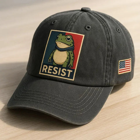 Frog Resist Print Cap