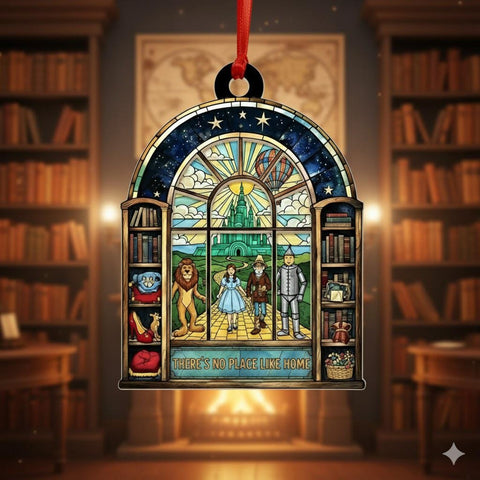 Wizard of Oz Christmas Acrylic Ornament