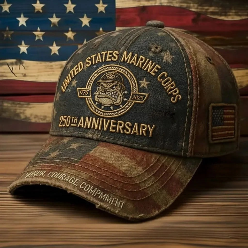 U.S. Marine Corps 250th Anniversary Cap