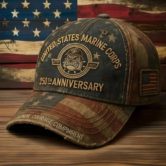 U.S. Marine Corps 250th Anniversary Cap
