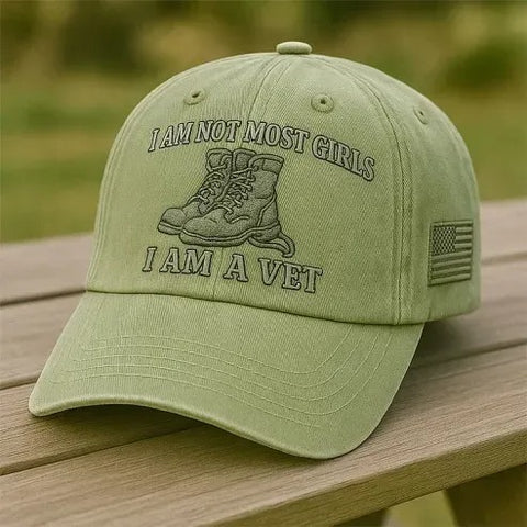 Women's Veterans Art Print Hat