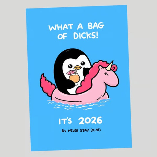 Wall Calendar 2026: Offensively Cute & Unapologetically Fun!