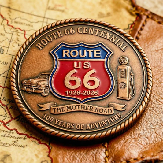 Route 66 Centennial Commemorative Coin