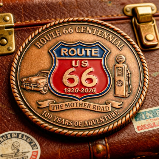 Route 66 Centennial Commemorative Coin