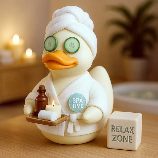 Spa Duck: Self Care Theme Duck