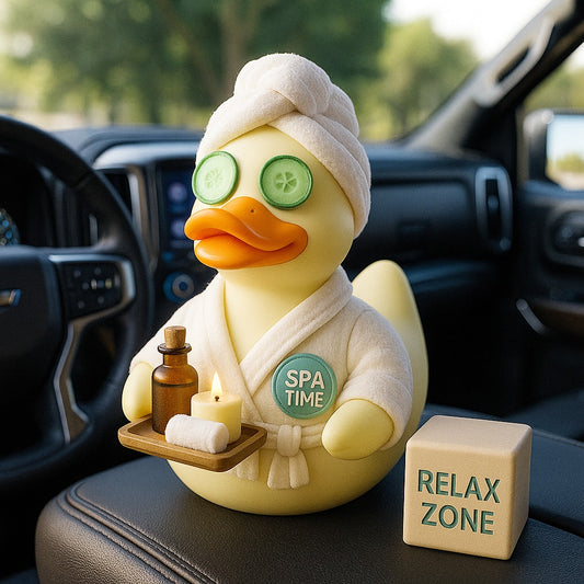 Spa Duck: Self Care Theme Duck