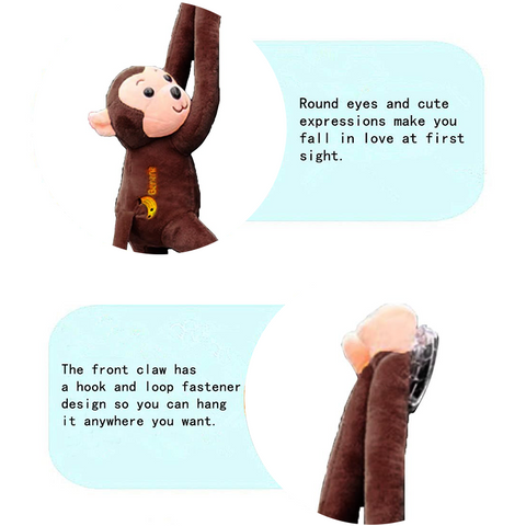Funny Car Tail Monkey Pendant Decoration