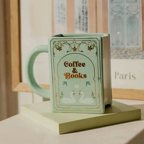 The Bookworm's Mug - Novel-Tea Ceramic Cup