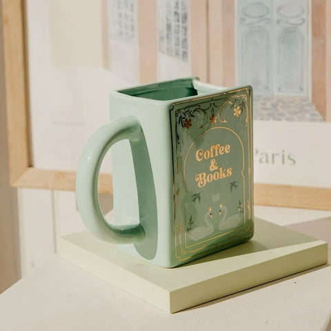 The Bookworm's Mug - Novel-Tea Ceramic Cup