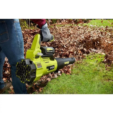 40V Brushless 20 in. Walk Behind Self Propelled Mower String Trimmer Leaf Blower with (2) Batteries and (2) Chargers