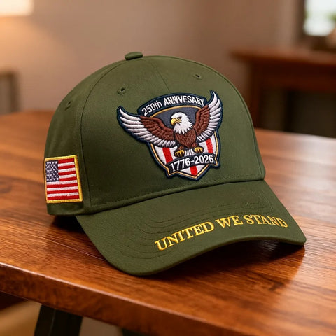 United States 250th Anniversary United We Stand Baseball Cap