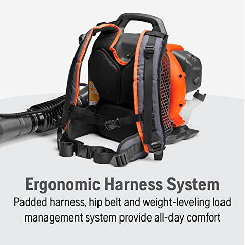 Husqvarna 150BT Gas Backpack Leaf Blower, 51cc 2.16HP, 765CFM 270MPH, Ergonomic Design