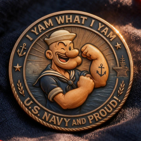 U.S. Navy Commemorative Coin – Anchor of Freedom