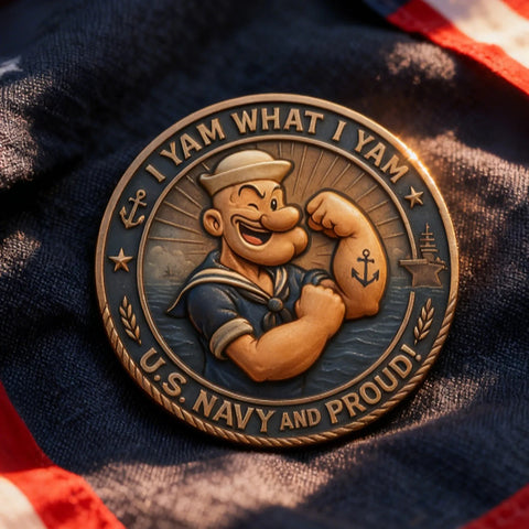 U.S. Navy Commemorative Coin – Anchor of Freedom