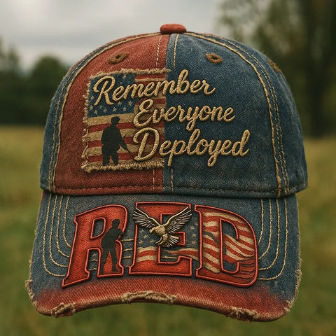 Remember Everyone Deployed (R.E.D.)” Commemorative Cap