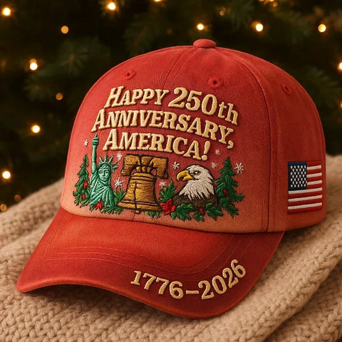 American 250th Anniversary Happy Casual Hat