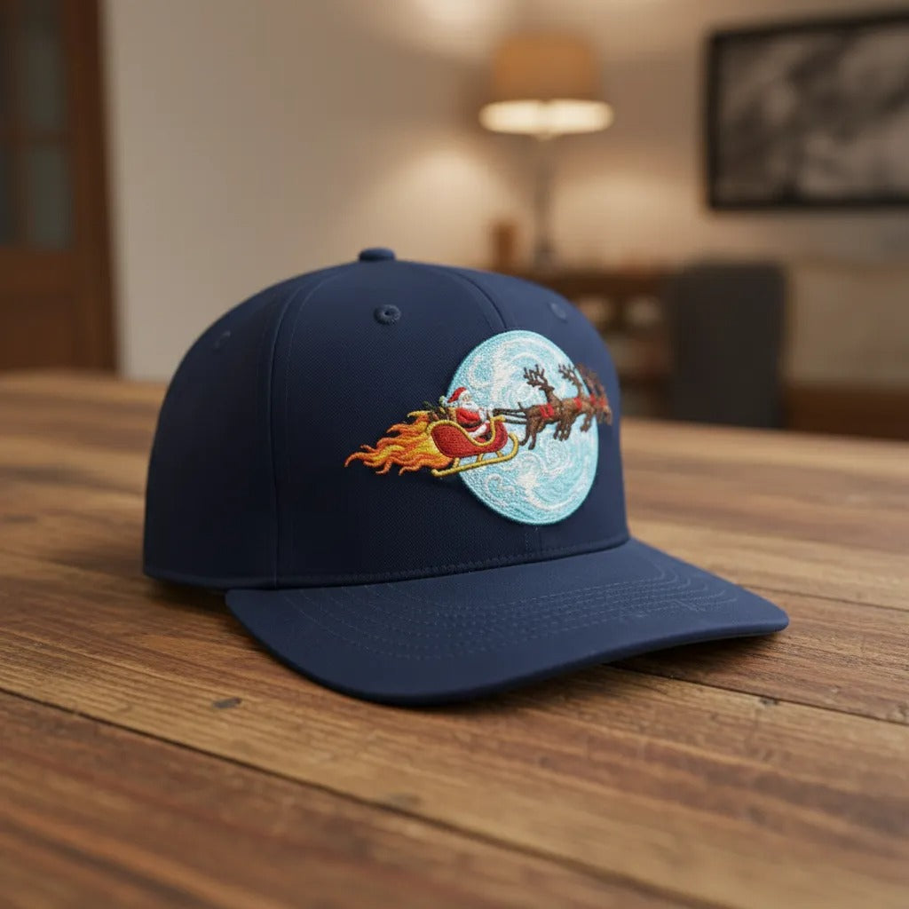 Christmas Embroidery Baseball Cap