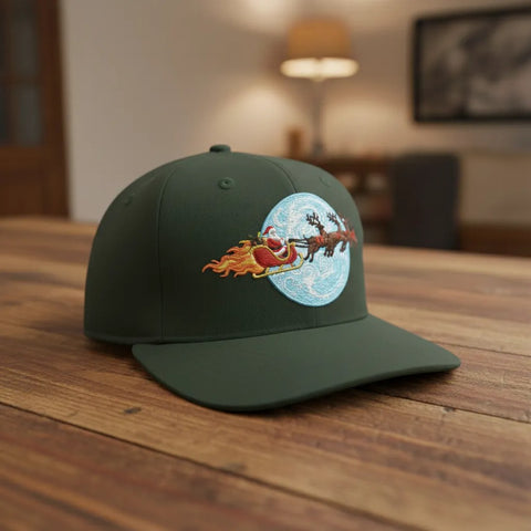 Christmas Embroidery Baseball Cap