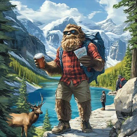 2026 Bigfoot Around the World Calendar