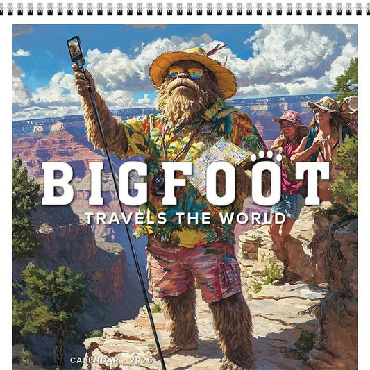 2026 Bigfoot Around the World Calendar