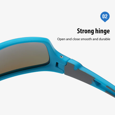 Outdoor Sports Sunglasses With Anti-glare Polarized Lens