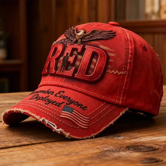R.E.D. Remember Everyone Deployed” Commemorative Cap