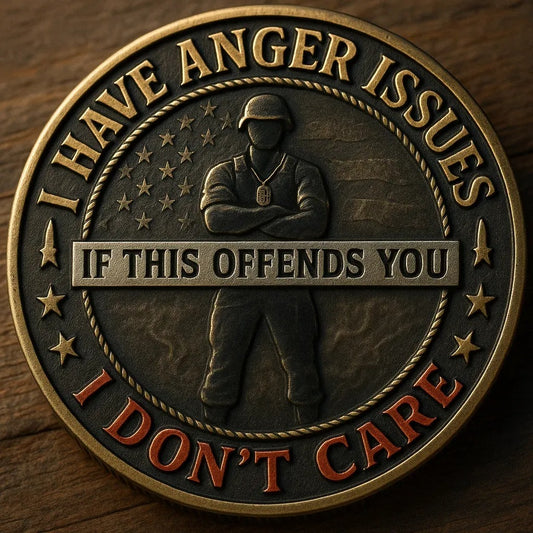 Grumpy Veteran – U.S. Armed Forces Commemorative Coin