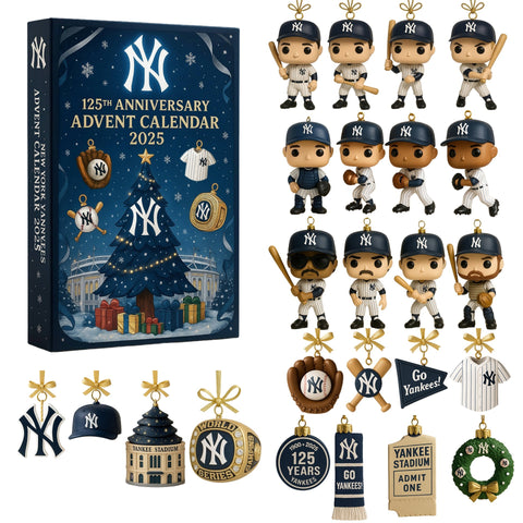 New York Yankees 125th Anniversary Advent Calendar 2025